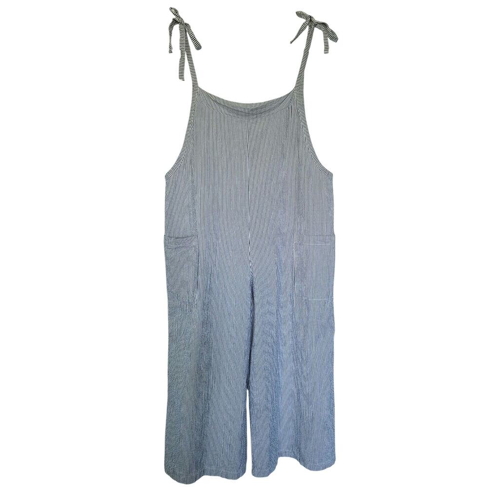 Beachwood Baby The Everyday Jumpsuit Striped Overalls Cotton One Size